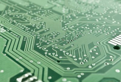 green computer circuit board