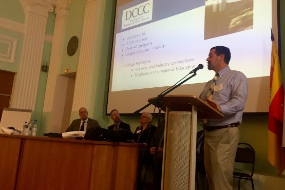 DCCC faculty member travels to Russia on Fulbright grant
