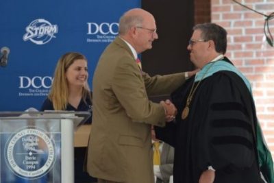 To DCCC Newsroom article: "Dr. Darrin L. Hartness inaugurated as DCCC’s fourth president"