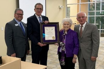 To DCCC Newsroom Article: "Former DCCC faculty Dr. Pat Akers honored with NC’s Order of the Long Leaf Pine"