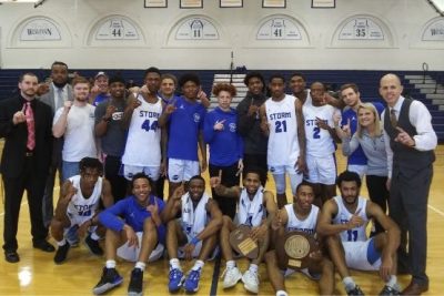 To DCCC Newsroom article: "DCCC Storm basketball ends with successful season, tournament win"