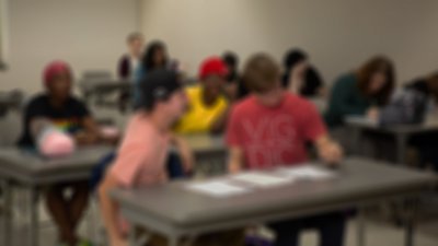 Students in classroom