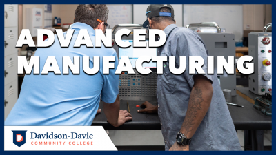 Text reads: "Advanced Manufacturing"