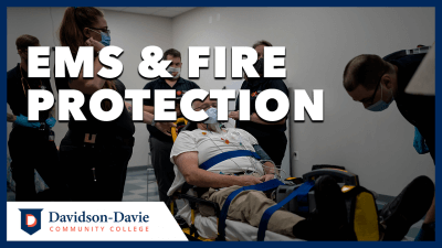 Text reads: EMS & Fire Protection"