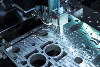 CNC Machine Cutting Design in Metal