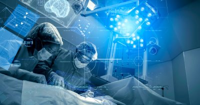 Surgeons in operating room