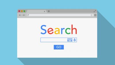 Illustration of Google Search box