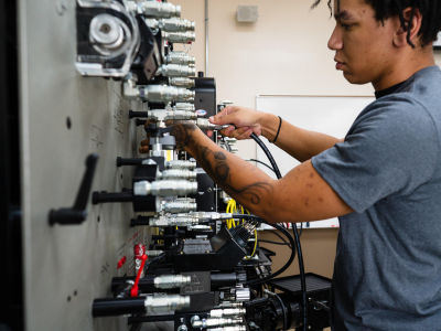 Industrial Systems Technology Student.