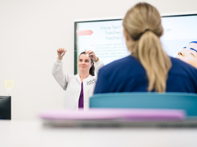 Nursing Students and Instructor.