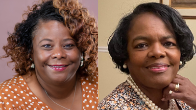 Headshots of Tina Royal and Tonya Lanier