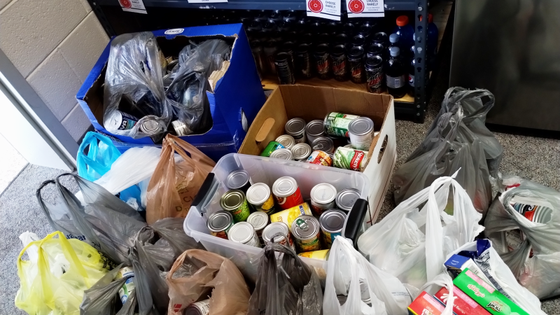 Collection of Canned Food