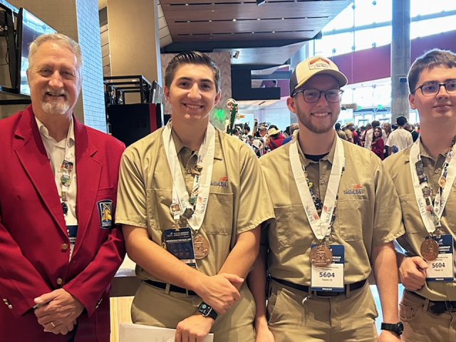 Davidson-Davie Wins Bronze in Automated Manufacturing Technology at SkillsUSA