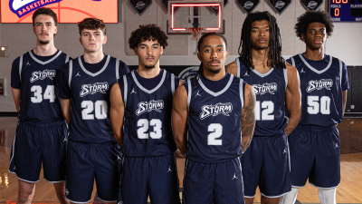 25-26 Storm Basketball sophomore players.