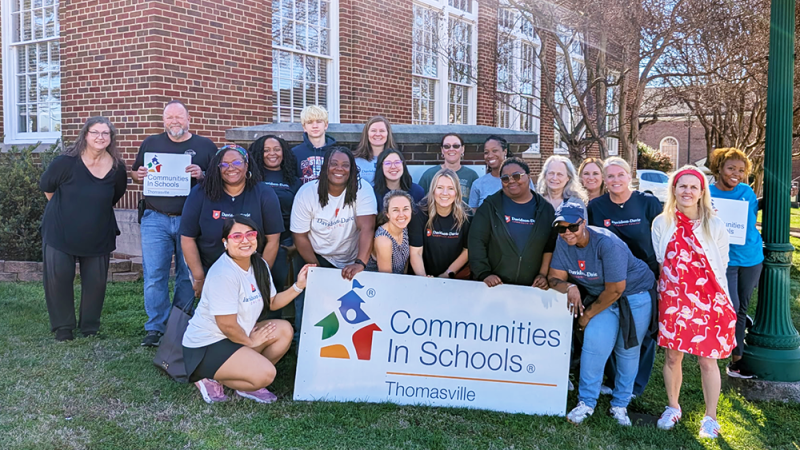 Faculty & staff at Communities in Schools of Thomasville.