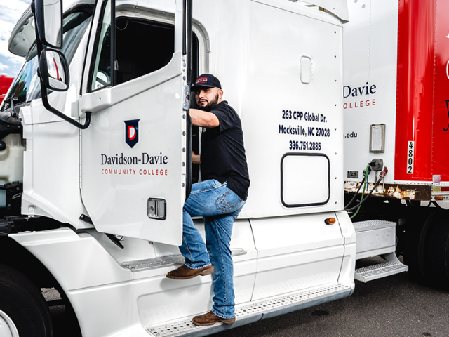 Drive to Succeed – Davidson-Davie Is on the Move With Truck Driver Training