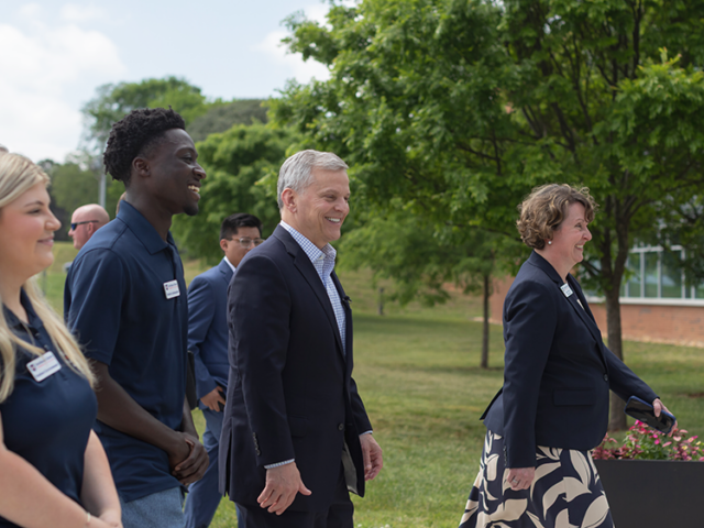 North Carolina Gov. Josh Stein visits Davidson-Davie in recognition of National Apprenticeship Week